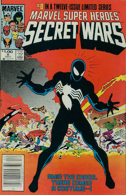 Most valuable comic books of the Copper Age: Marvel Super Heroes Secret Wars #8 (1984), Canadian Price Variant. Click for values