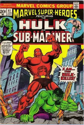 Marvel Super-Heroes #41. Click for values