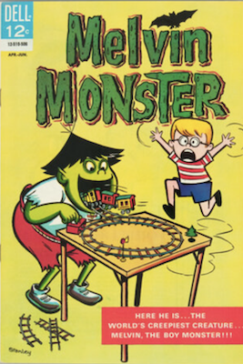 Melvin Monster #1 (1969). Click for values