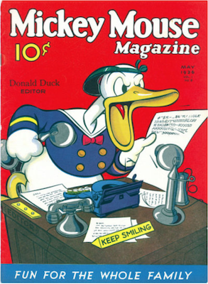 Mickey Mouse Magazine v1 #8. Click for values.