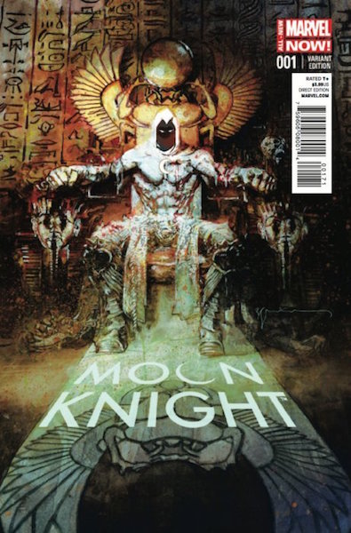 #94: Moon Knight 1 Sienkiewicz Variant (2014). Click for values