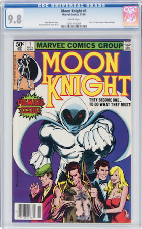 Página de Moon Knight # 1 - UNIVERSO HQ