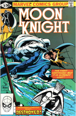 Moon Knight #10. Click for values.