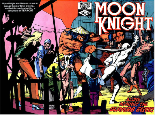 Moon Knight #18. Click for values.