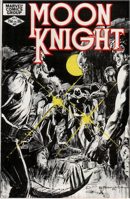 Moon Knight #21. Click for values.