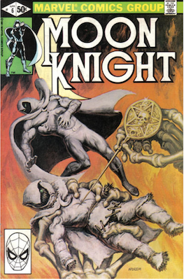 Moon Knight #6. Click for values.