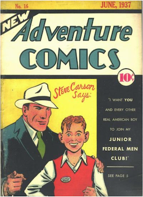 New Adventure Comics #16. Click for values.