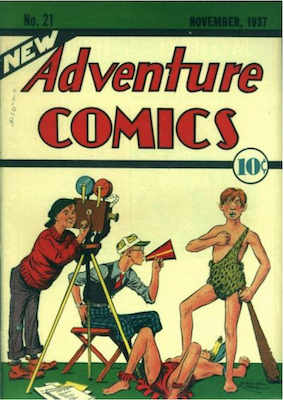 New Adventure Comics #21. Click for values.