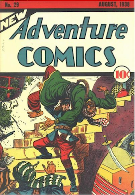 New Adventure Comics #29. Click for values.