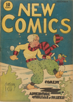 New Comics #1 (1935): First ever comic published by DC. Click for values