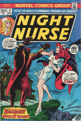 Night Nurse #4, Rare in High Grade. Click for values