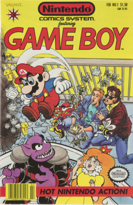 Nintendo Comics System #1 (1991): Valiant comics. Click for values