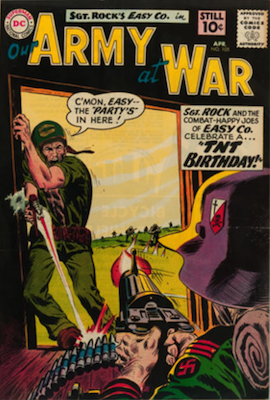 Our Army at War #105: First Appearance of Junior. Click for values