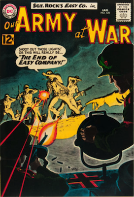 Our Army at War #126: First Appearance of Canary. Click for values