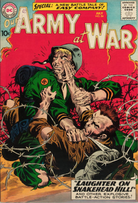 Our Army at War #84: 2nd appearance of Sgt. Rock. Click for current values.