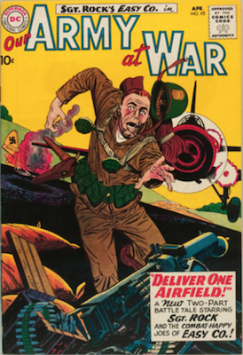 Our Army at War #93: First appearance of Zack Nolan. Click for current values.