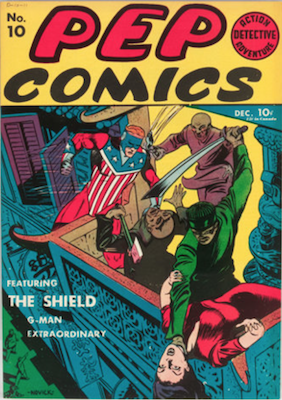 Pep Comics #10. Click for current values.