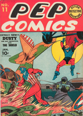 Pep Comics #11. Click for current values.