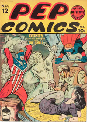 Pep Comics #12. Click for current values.