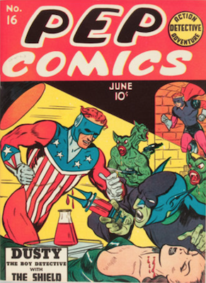 Pep Comics #16. Click for current values.