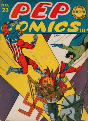 Pep Comics #23. Click for current values.