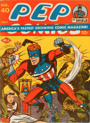 Pep Comics #40. Click for current values.