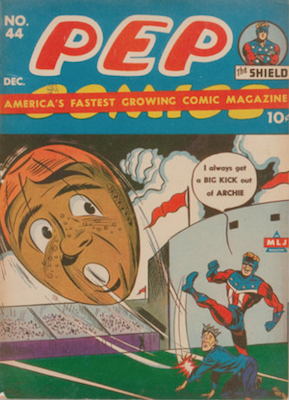 Pep Comics #44. Click for current values.