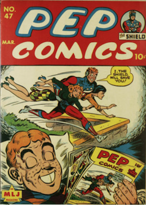 Pep Comics #47. Click for current values.