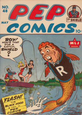 Pep Comics #48. Click for current values.