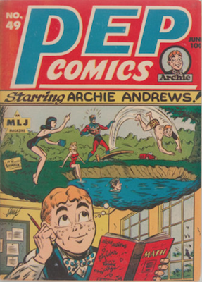 Pep Comics #49. Click for current values.