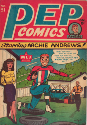 Pep Comics #51. Click for current values.