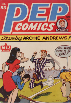 Pep Comics Values for #1-100