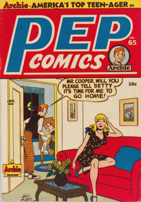 Pep Comics #65. Click for current values.