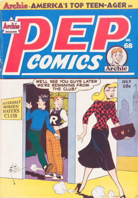Pep Comics #68. Click for current values.