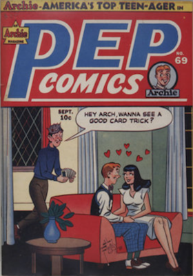 Pep Comics #69. Click for current values.