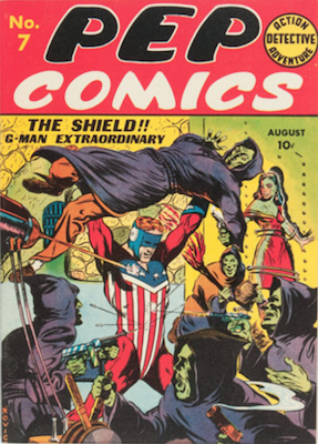 Pep Comics #7. Click for current values.