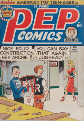 Pep Comics #80. Click for current values.