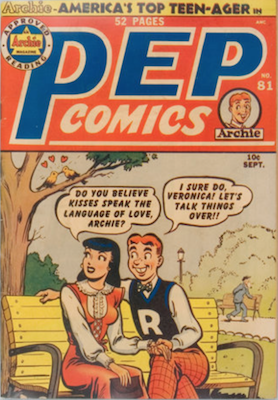 Pep Comics #81. Click for current values.
