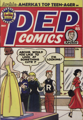 Pep Comics #85. Click for current values.