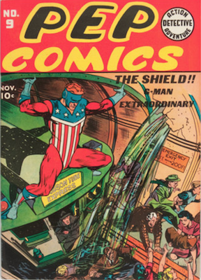 Pep Comics #9. Click for current values.