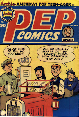 Pep Comics #90. Click for current values.