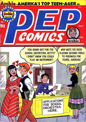 Pep Comics #91. Click for current values.