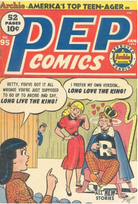 Pep Comics #95. Click for current values.