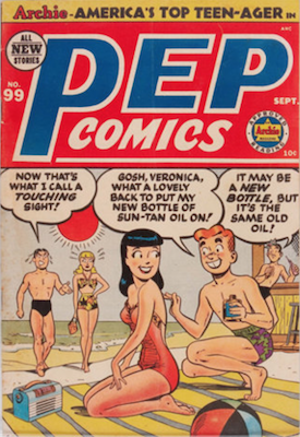 Pep Comics #99. Click for current values.