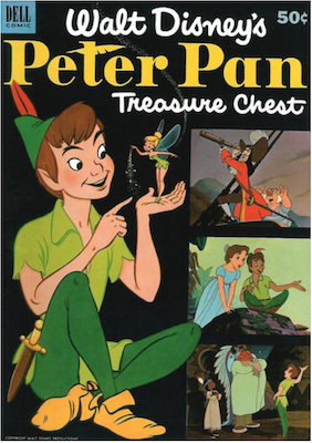 Peter Pan Treasure Chest. Click for values.