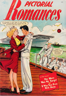 Pictorial Romances #6: rare Matt Baker comic book. Click for values