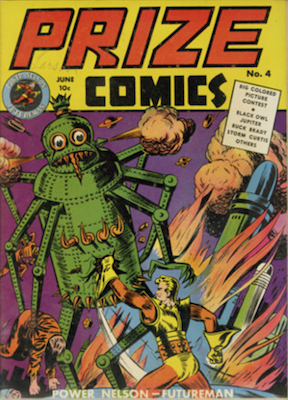 Prize Comics #4. Click for current values.