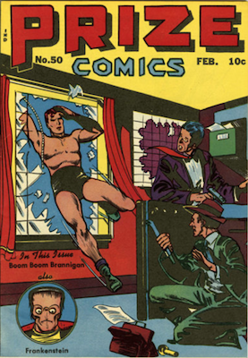 Prize Comics #50. Click for current values.