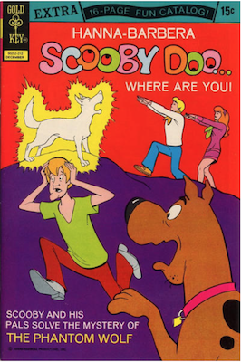 Scooby Doo #15 (1970). Click for values.