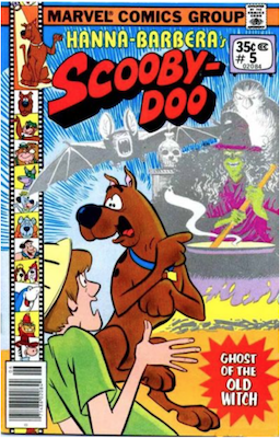 Scooby Doo #5 (1977). Click for values.
